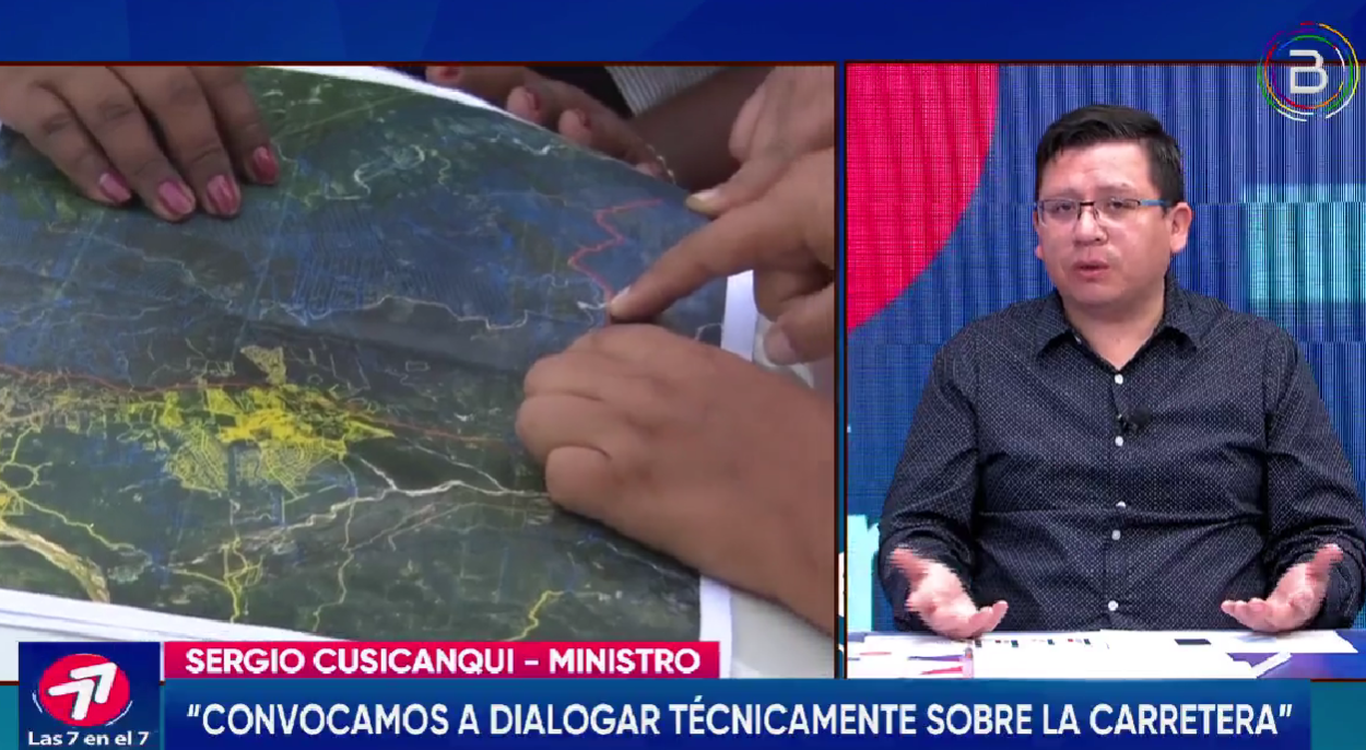 Gobierno confirma reunión técnica de este lunes con la Gobernación cruceña por carretera Buena Vista-Las Cruces 