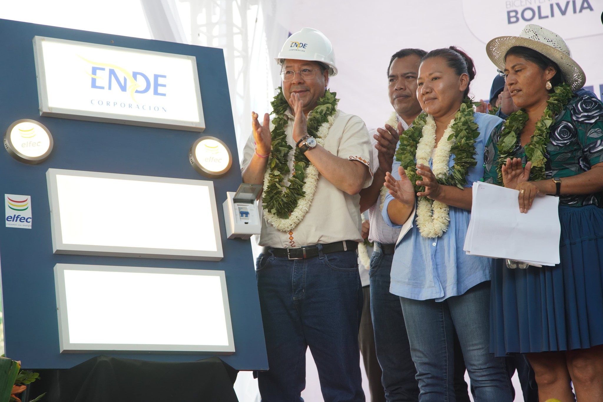 Cobertura eléctrica en zonas rurales de Cochabamba sube al 84%, 200 mil personas fueron beneficiadas