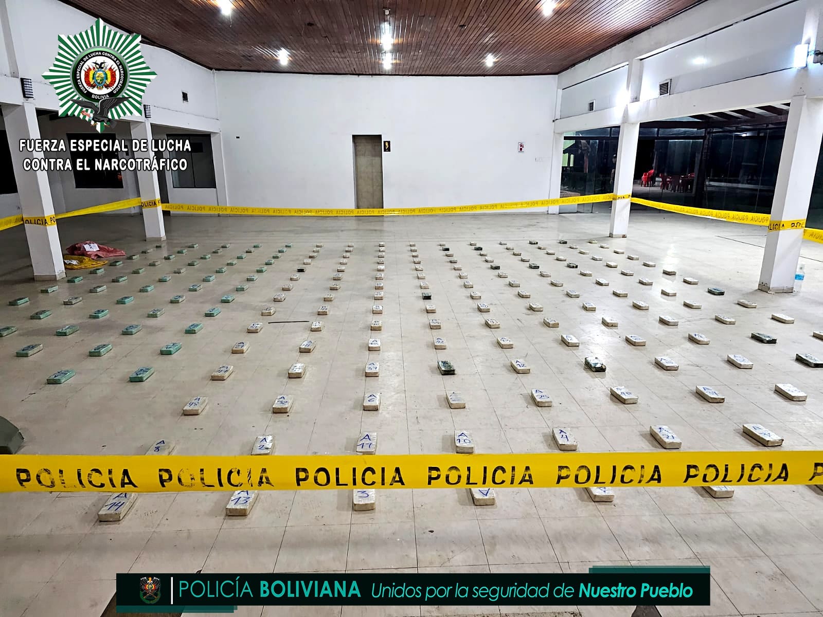 Operativos de la fuerza antidroga en Santa Cruz y Tarija afectan al narcotráfico en $us 1,6 millones