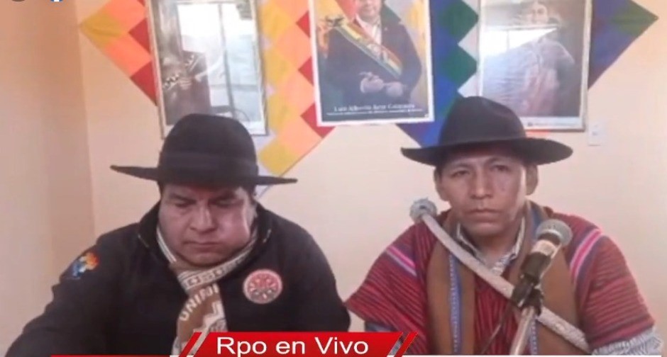 CSUTCB convoca a ampliado de emergencia para fijar posición frente al congreso del MAS de Lauca Ñ