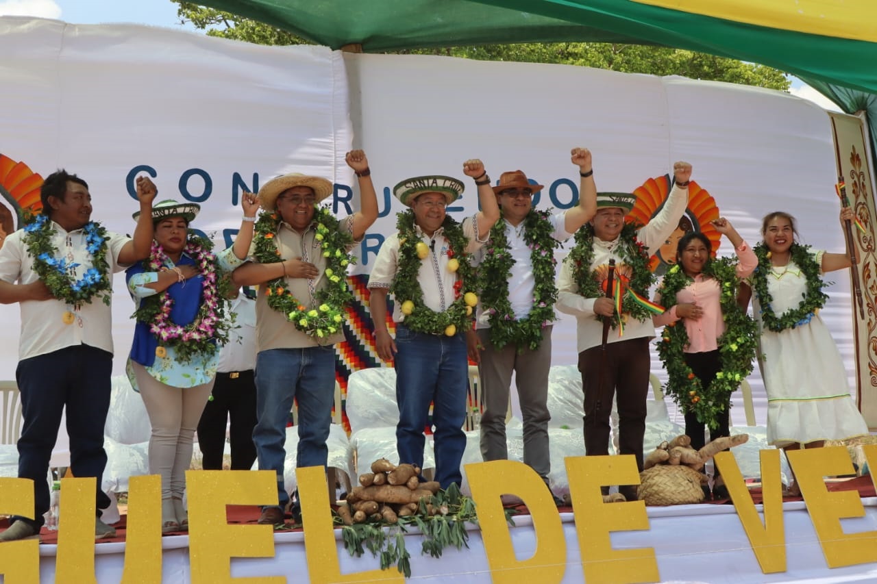 En San Miguel de Velasco inicia la construcción de la primera planta procesadora de yuca con Bs 15,2 millones de inversión