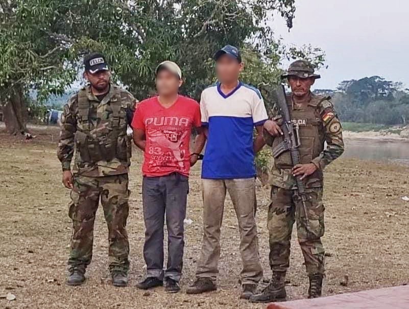 Felcn destruye dos laboratorios y secuestra más de 600 kilos de clorhidrato de cocaína en Beni