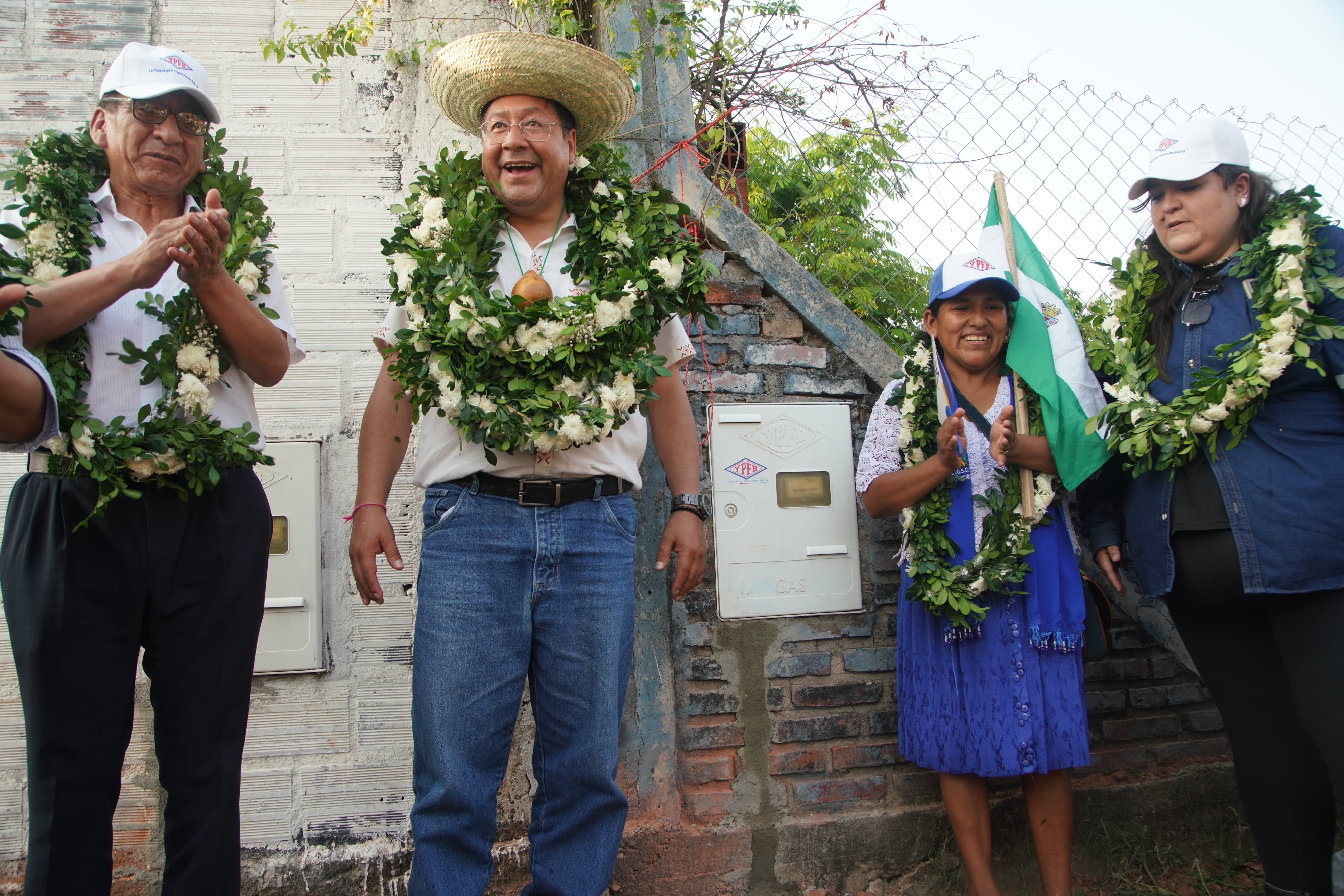 Patujú se beneficia con red de gas domiciliario por Bs 3,38 millones de inversión y una electrolinera