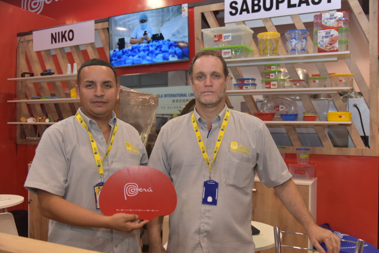 Unas 15 empresas de Perú se promocionan en la Expocruz 2023 en la ciudad de Santa Cruz 