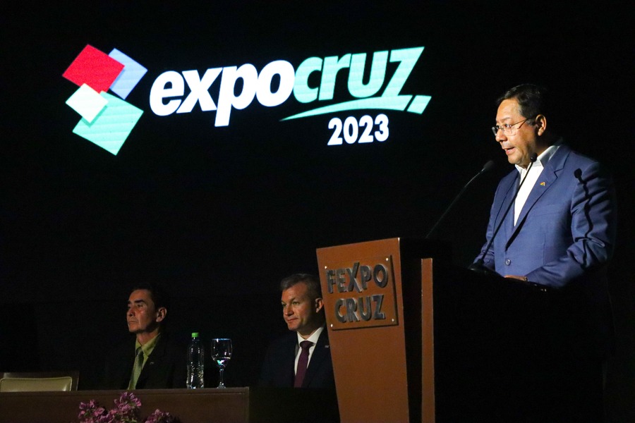 Arce destaca la Expocruz y augura que movimiento económico sobrepase los $us 200 millones
