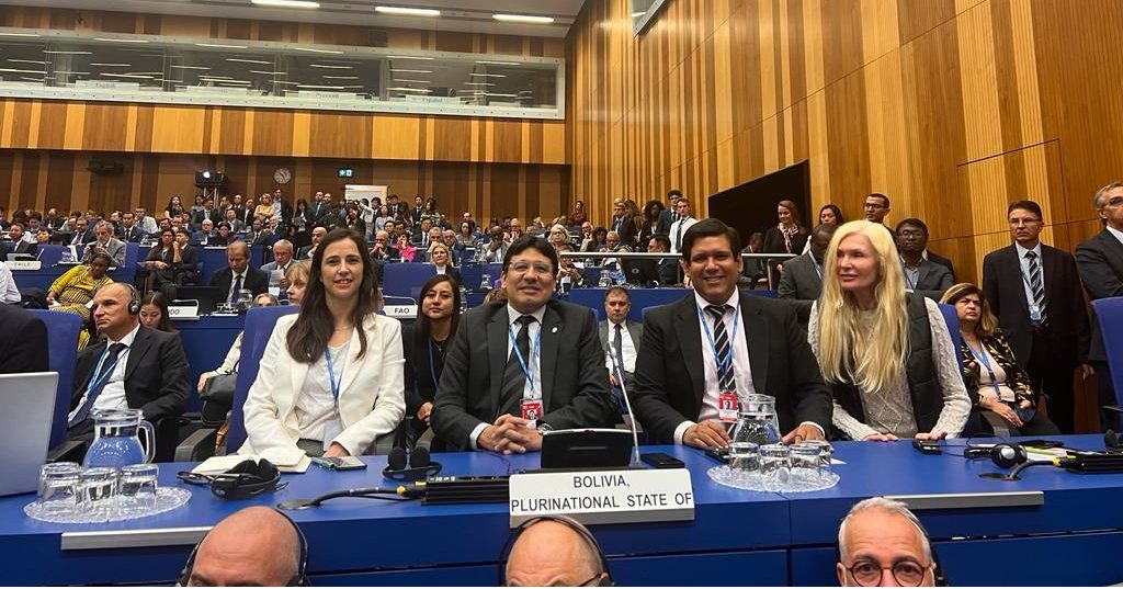 Bolivia participa de la 67 conferencia del Organismo de Energía Atómica en Viena