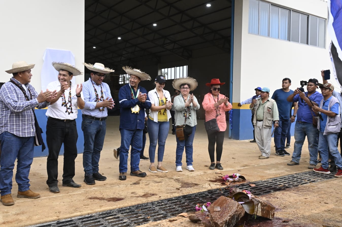 Arce entrega ampliación de Zofra Cobija, “decimos poco y hacemos muchas obras”