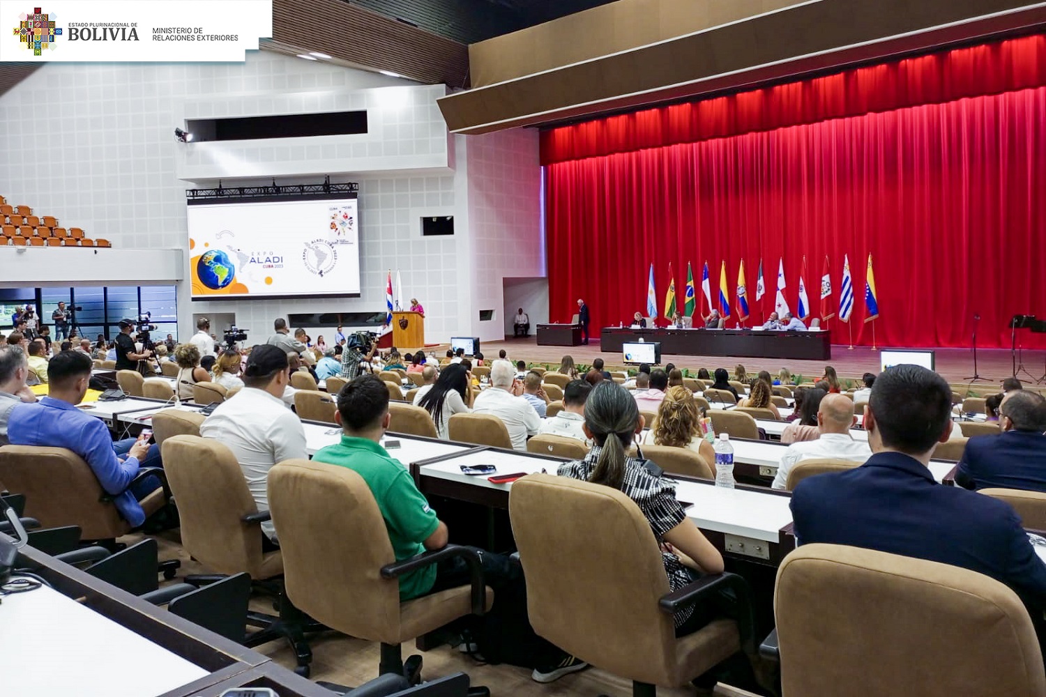 Bolivia participa en “Macrorrueda de Negocios Multisectorial” de la Expo Aladi 2023 