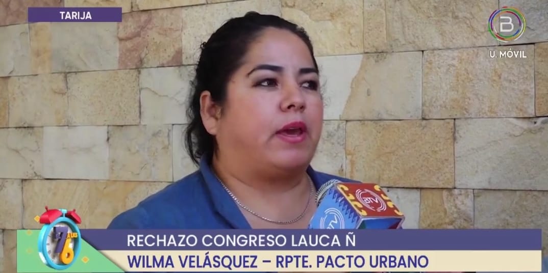 Pacto Urbano de Tarija rechaza congreso “evista” en Lauca Ñ y dice que carece de legitimidad