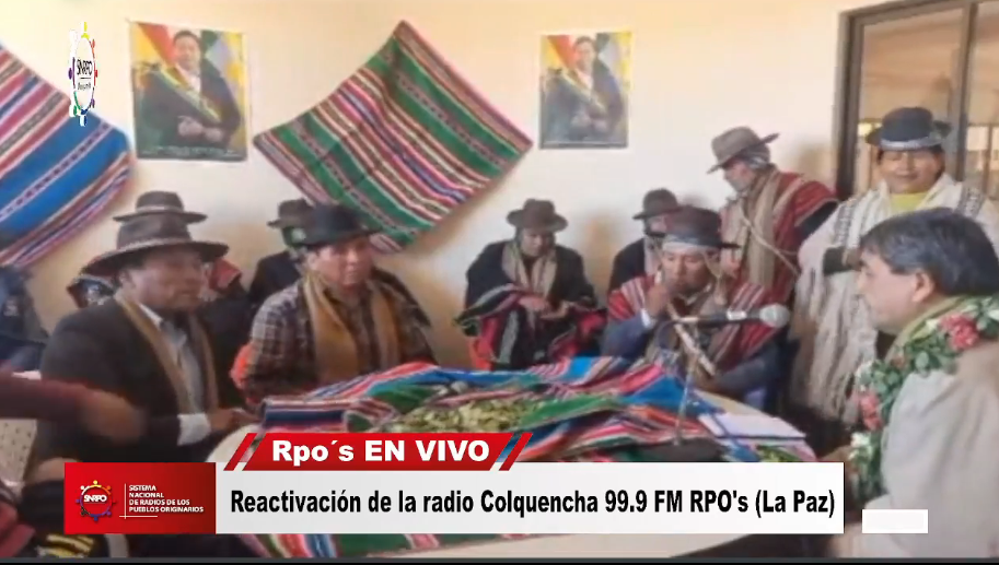 Reactivan la radio Colquencha 99.9 FM para democratizar la información