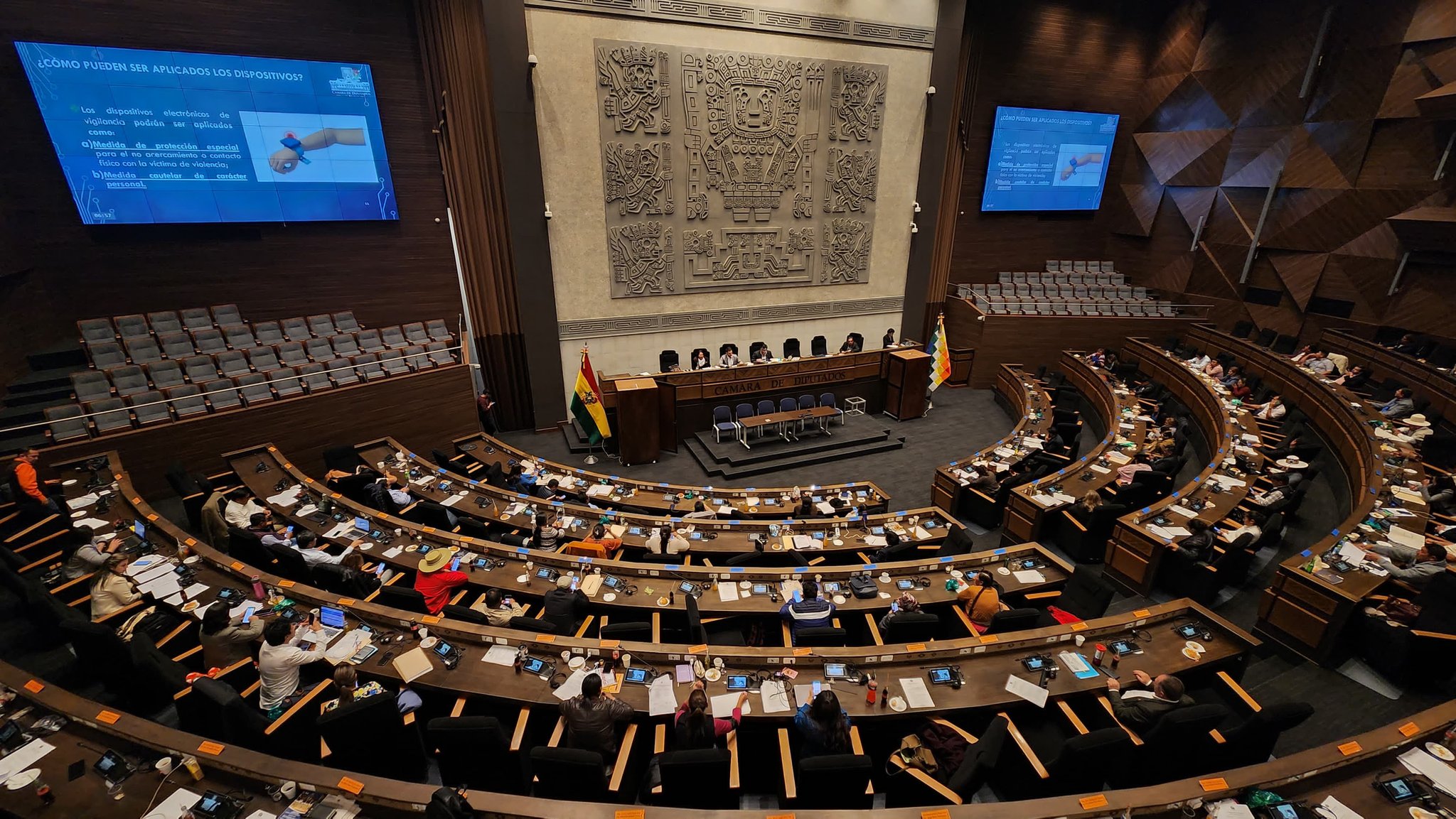Del Castillo defiende en Diputados ley de manillas electrónicas y destaca beneficio para mujeres y niños víctimas de violencia