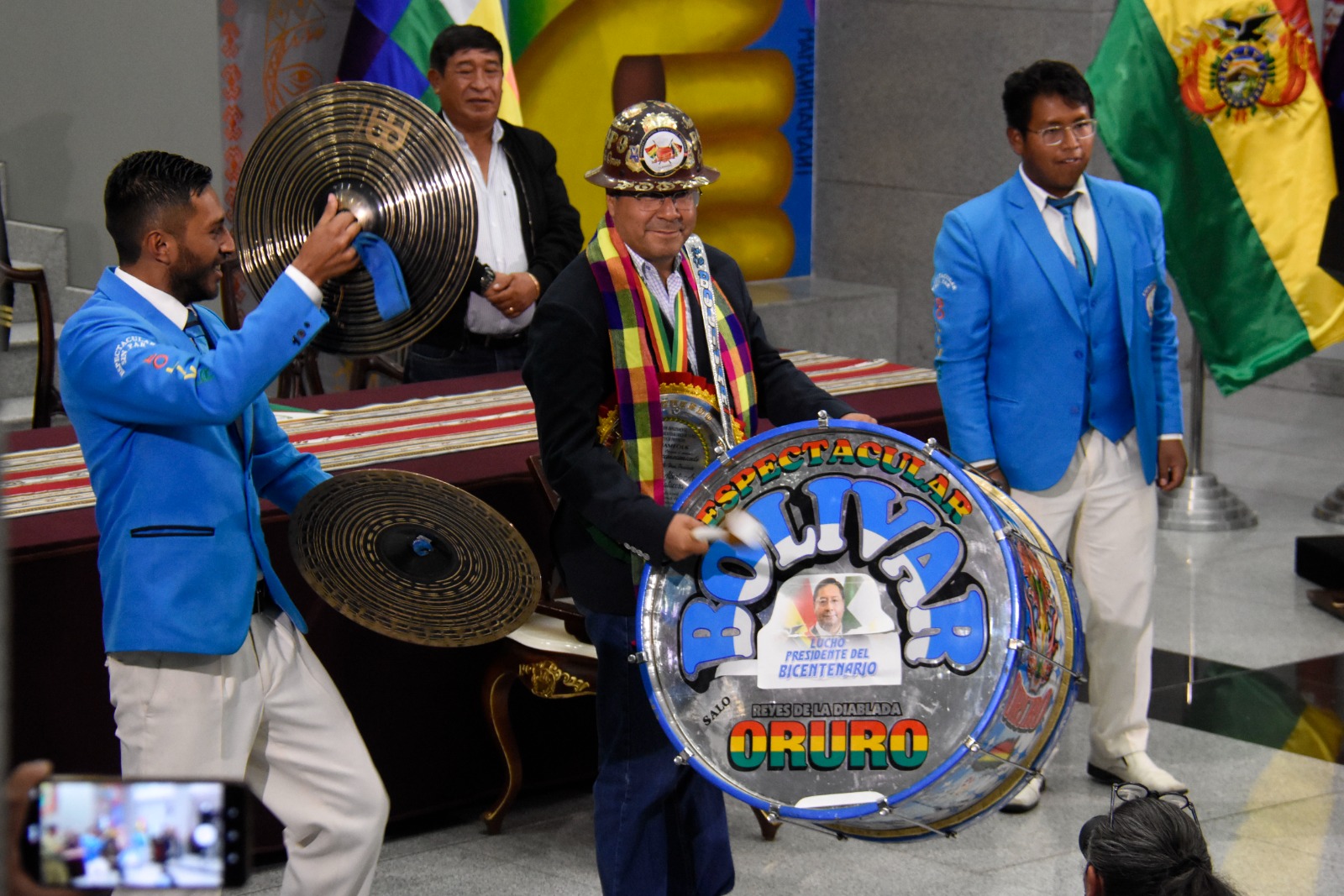 Presidente insta a precautelar el patrimonio cultural de Bolivia, codiciado en el exterior
