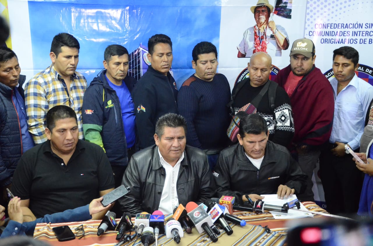 Interculturales rechazan congreso “evista” y llaman a participar del gran cabildo en El Alto
