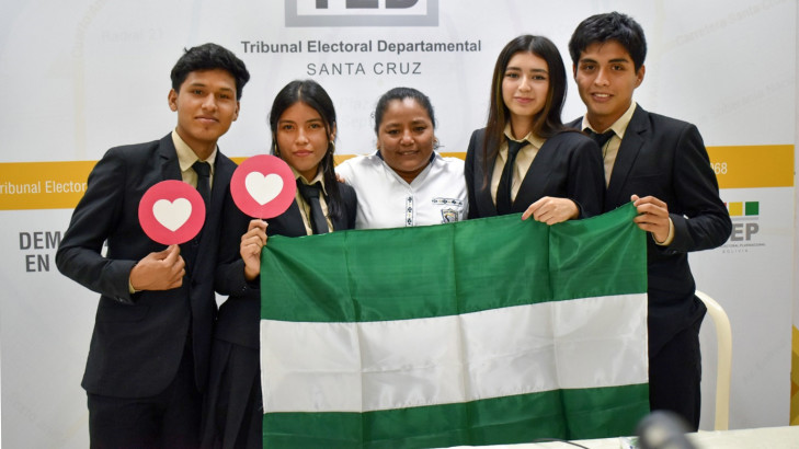 Estudiantes de Potosí, Cochabamba y Santa Cruz disputarán la final de las Olimpiadas de la Democracia Intercultural