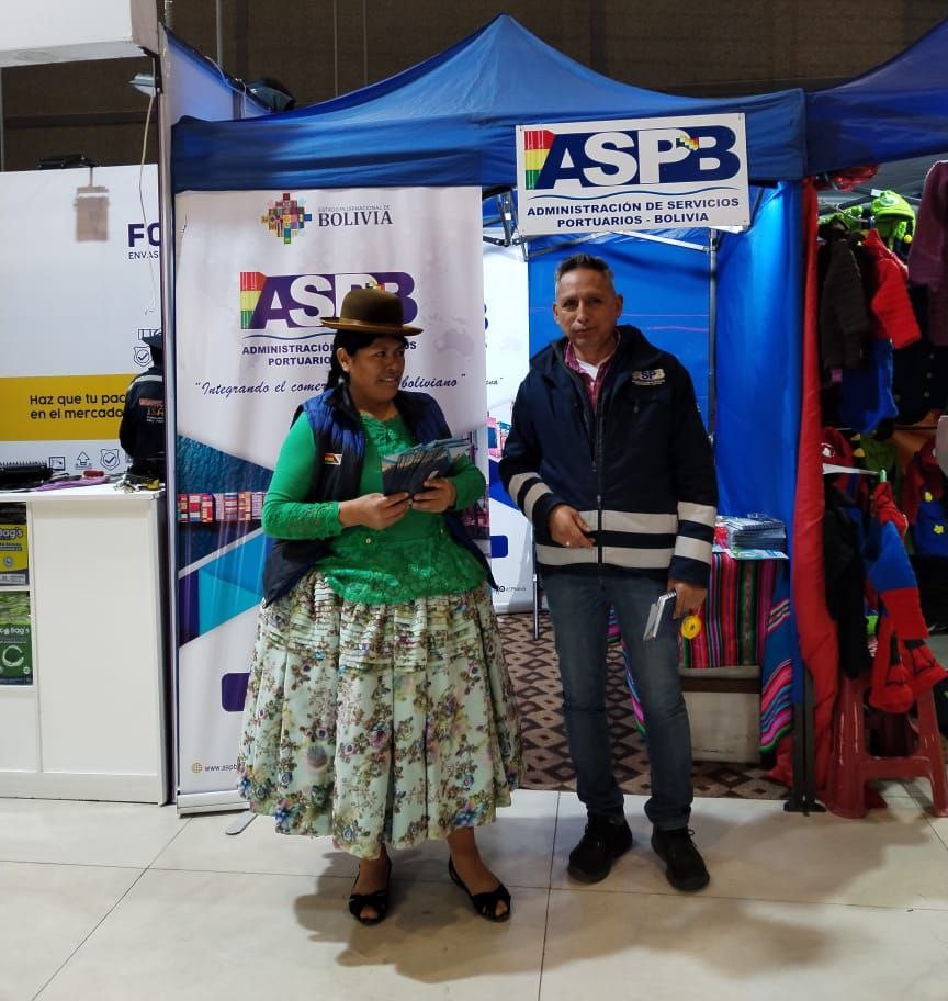 ASP-B informa sobre los requisitos para importar y exportar en el HuaynaFex 2023 de El Alto