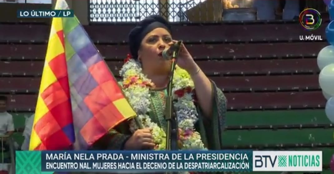 Ministra Prada destaca lucha de las mujeres para sacar adelanta a sus familias y a la Patria