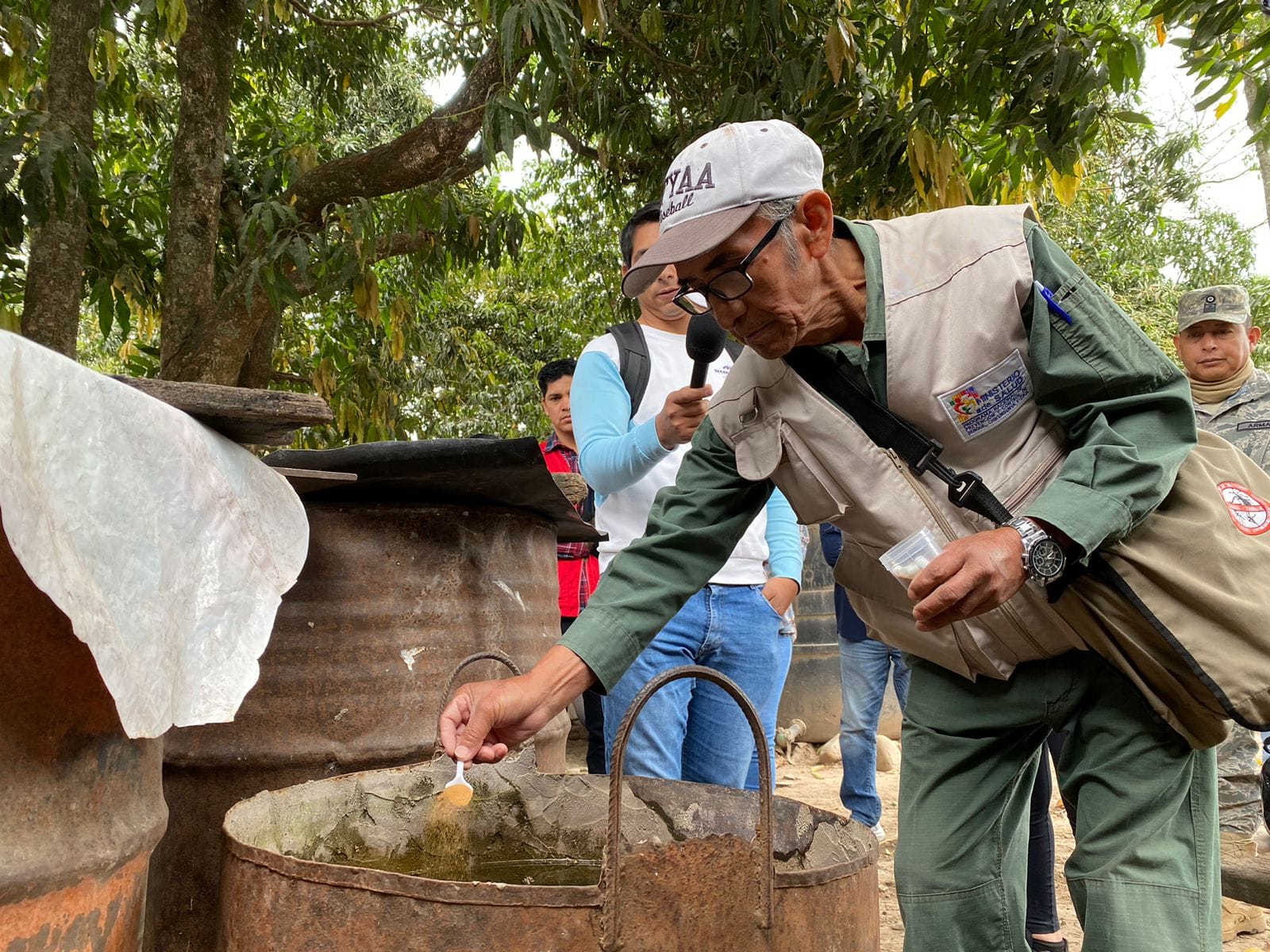 Salud implementa “ovitrampas” para vigilar el vector del dengue en Bermejo
