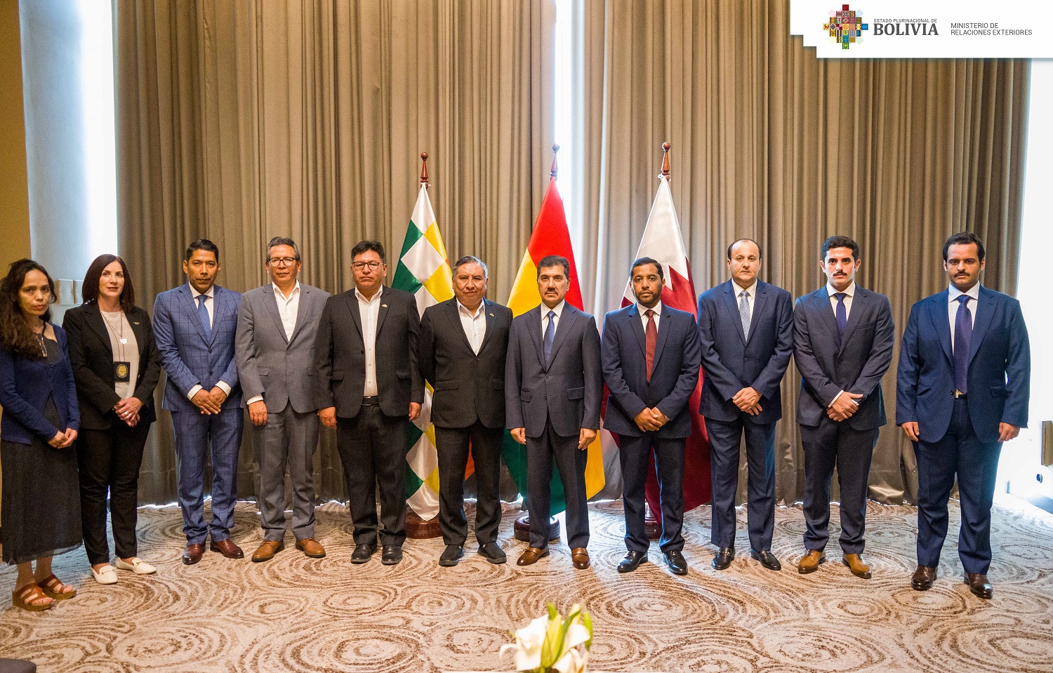 Bolivia y Qatar afianzan relaciones y se abre posibilidad de acceso al Fondo de Desarrollo de Qatar