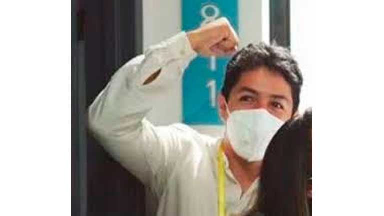 Marcelo Arce, hijo del presidente Luis Arce. RRSS