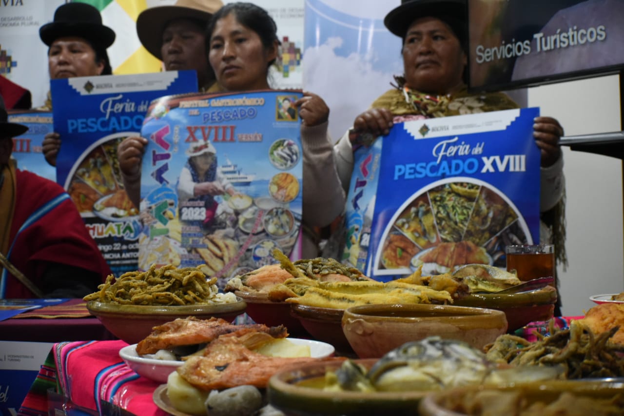 XVIII Feria del Pescado en Huatajata prevé recibir a 5.000 visitantes y mover Bs 500.000