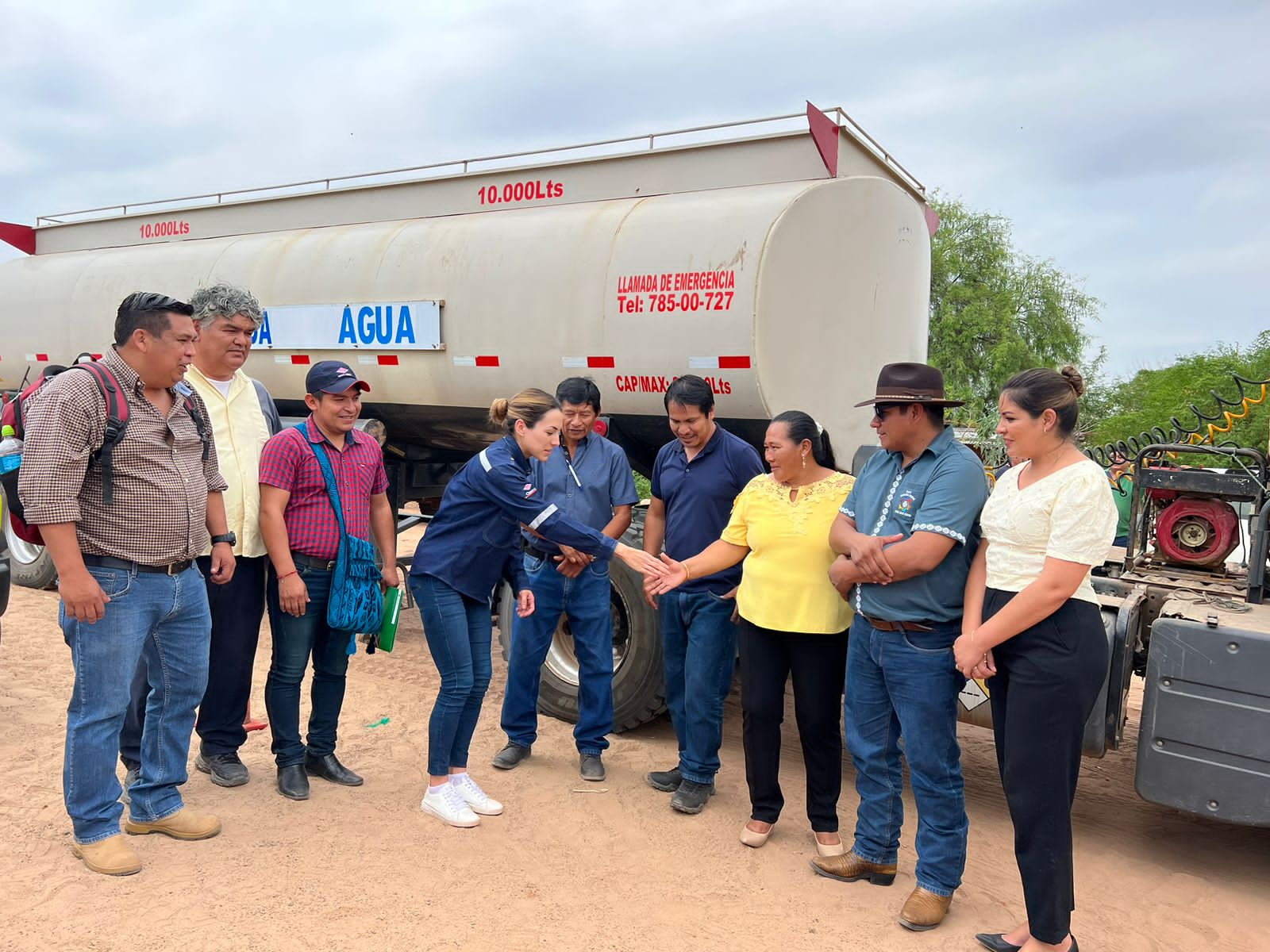 ABI YPFB Chaco entrega 40.000 litros de agua a comunidades