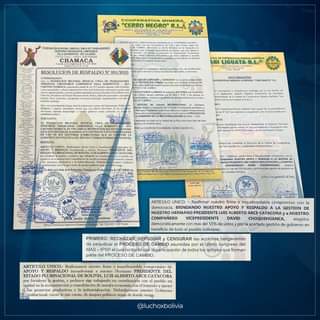 Arce agradece respaldo de sectores sociales y ratifica seguir trabajando por la producción y la industrialización