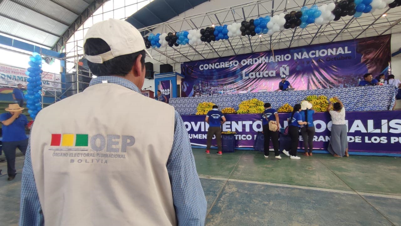 Vocal Tahuichi: Morales incumplió el Estatuto del MAS y la convocatoria al congreso de Lauca Ñ, no presentó certificado de militancia