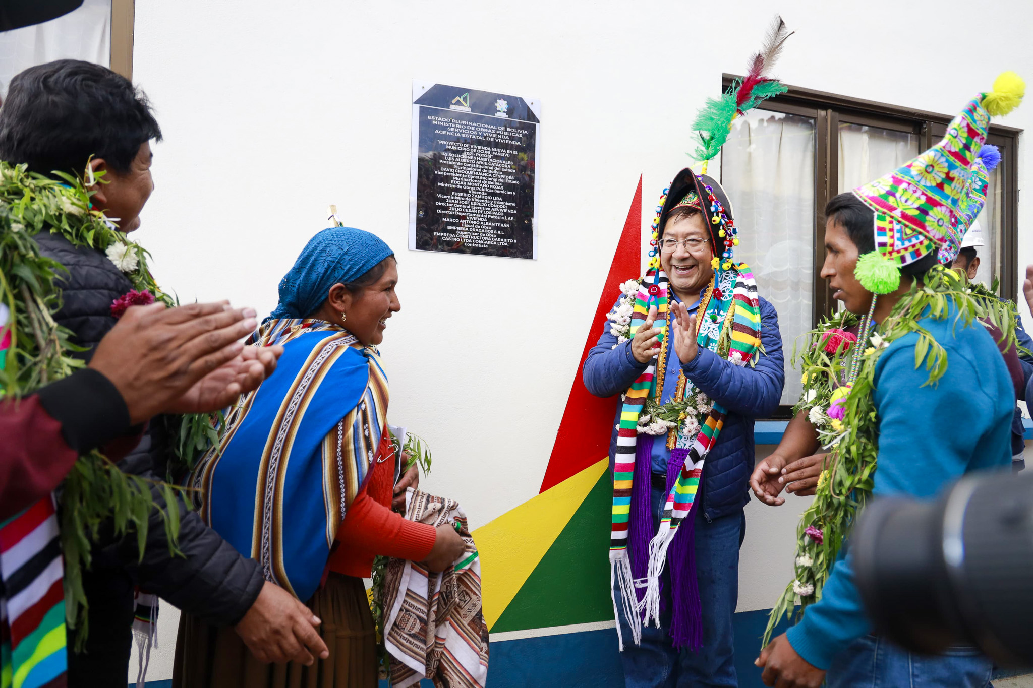 Entregan 45 viviendas, sistema de riego y red agua potable en Ocurí con inversión superior a los Bs 7 millones