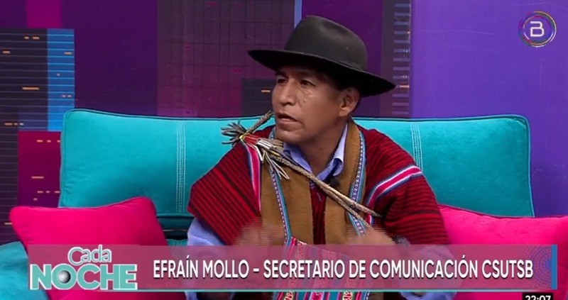 Dirigencia de campesinos asegura que el Pacto de Unidad debe convocar a nuevo congreso del MAS