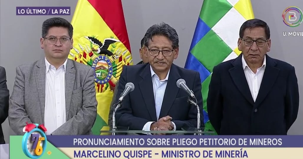 Gobierno pide reflexión a cooperativistas auríferos y se pronuncia respecto al pliego petitorio