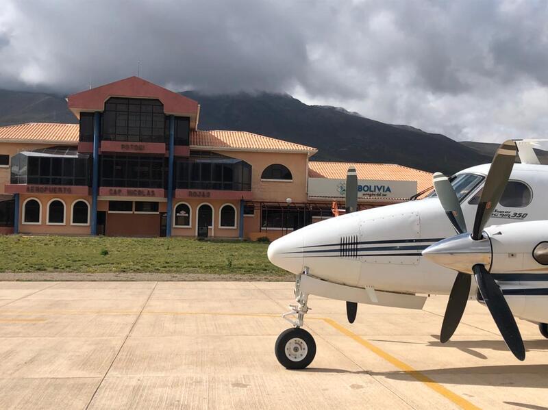 Gobierno destina $us 25 millones para obras finales del aeropuerto Capitán Nicolás Rojas de Potosí