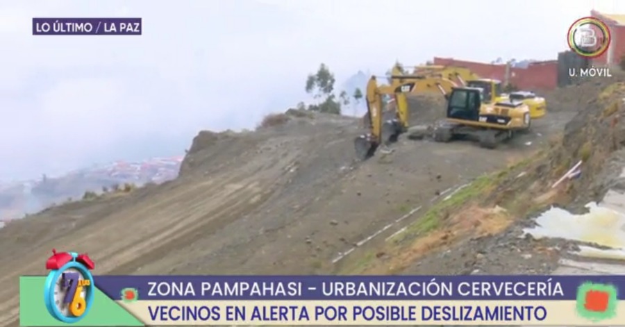 Vecinos de la zona de Cervecería están en alerta por posibles deslizamientos y exigen informe a Arias