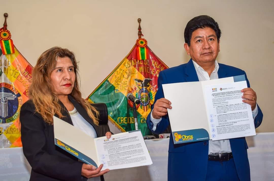 Firman convenio para construir en dos años el Parque Lineal Metropolitano que unirá La Paz y El Alto