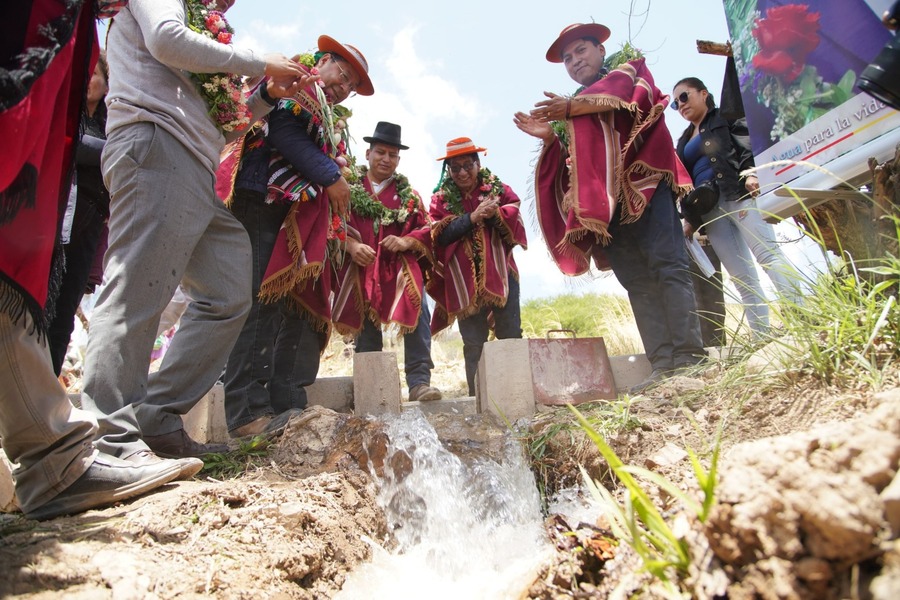 Gobierno impulsa producción agrícola de 166.300 familias en Potosí con inversión de Bs 293 millones