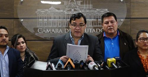 Bancada del MAS pide al Presidente de la Asamblea Legislativa reconsiderar el Presupuesto Reformulado 2023
