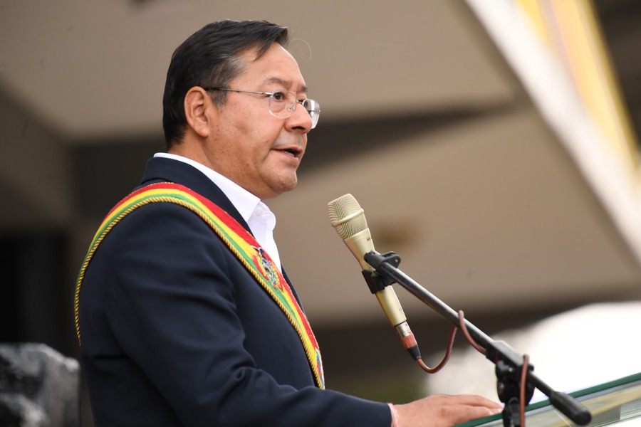 Arce denuncia que grupos de poder buscan frenar la industrialización y debilitar “el poder popular y democrático”