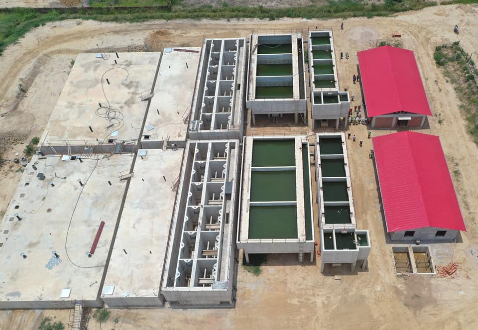 Construcción del Sistema de Agua Potable en Trinidad registra 94% de avance