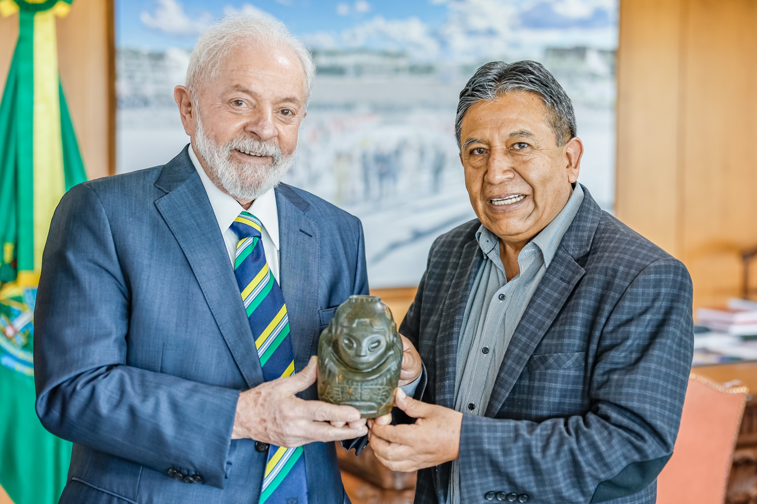 Vicepresidente habla con Lula sobre el ingreso pleno de Bolivia al Mercosur y el trámite para ser parte de los BRICS