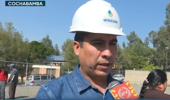 Agua de Misicuni llega al municipio de Quillacollo en Cochabamba