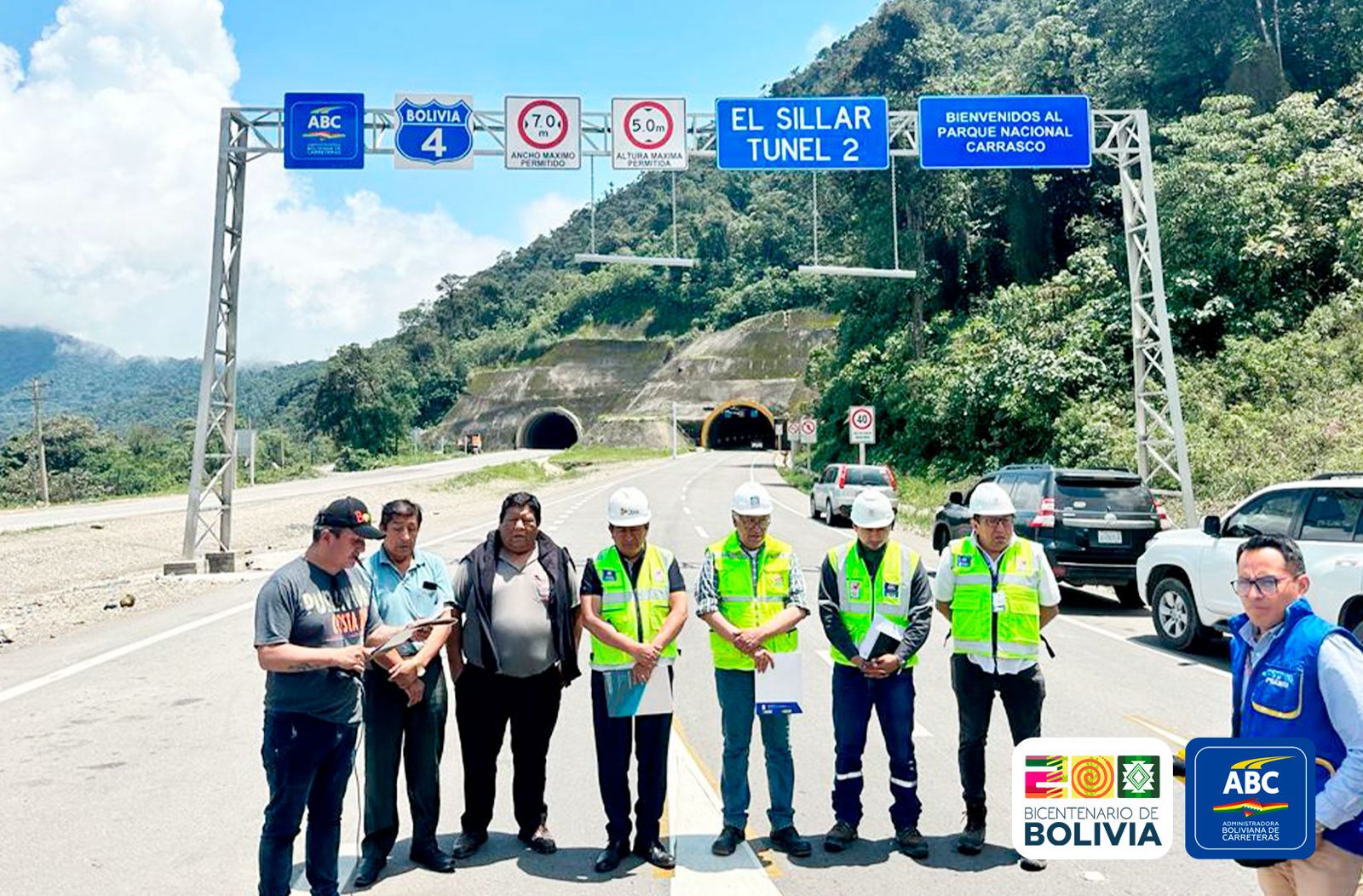 Entregan la doble vía El Sillar con cuatro túneles, nueve puentes y ocho viaductos