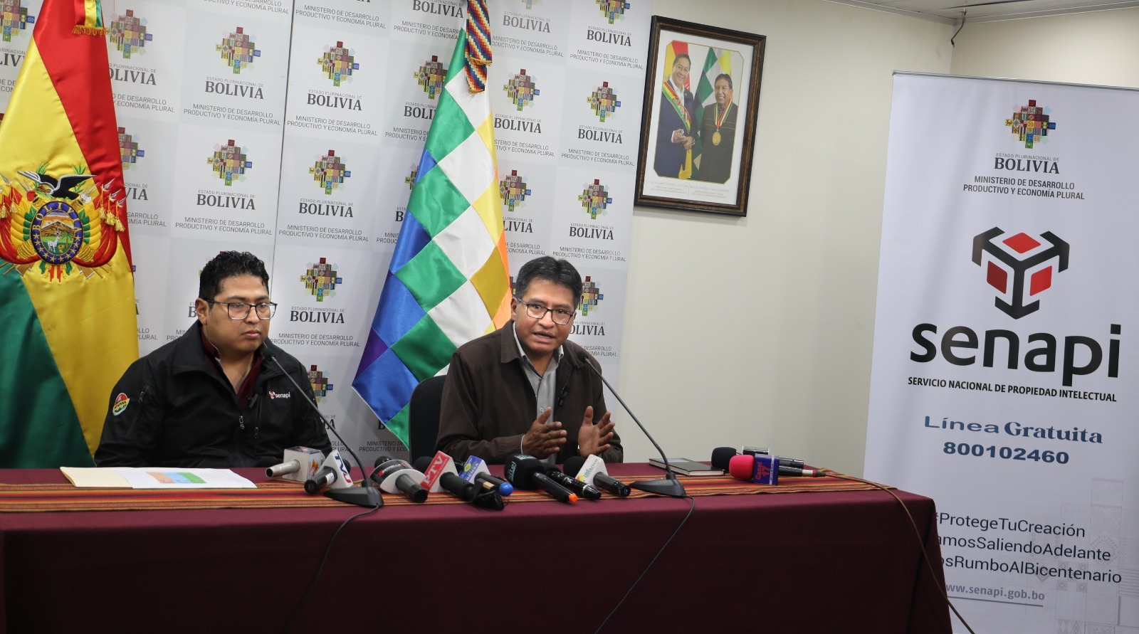Senapi y Pro – Bolivia convocan a MyPEs y artesanos a registrar su marca a “bajo costo”