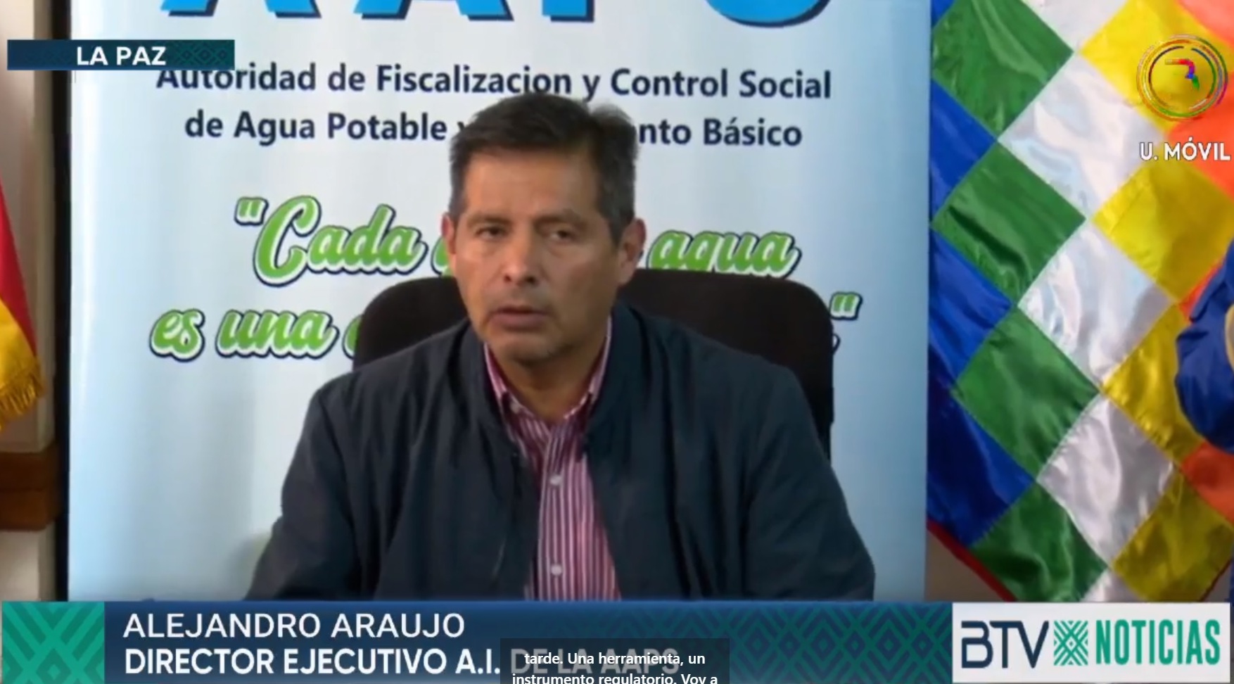 Nuevo director de AAPS suspende sanción al consumo elevado de agua y activa socialización para uso eficiente del recurso hídrico