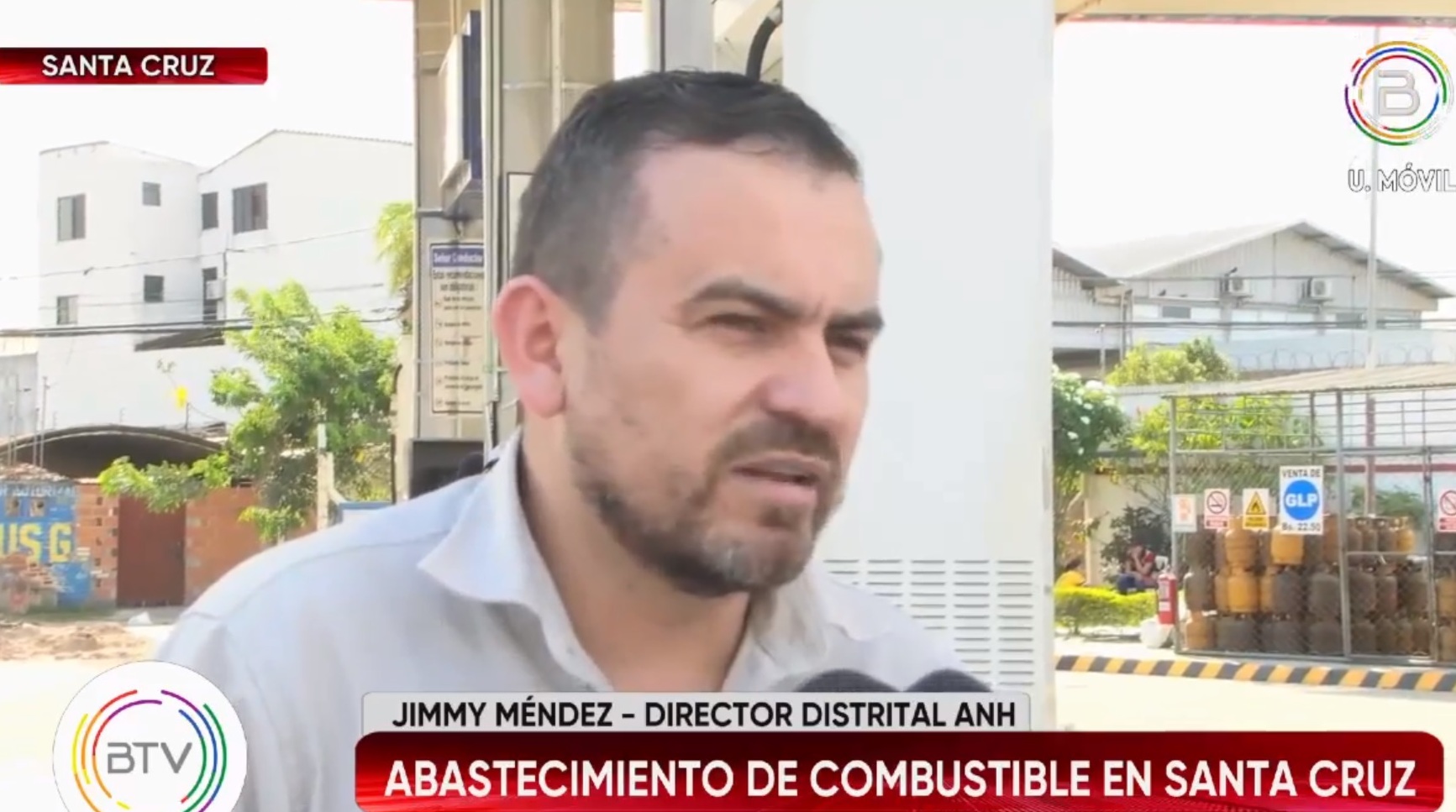Personal de la ANH visita surtidores y constata normal abastecimiento de combustibles en Santa Cruz