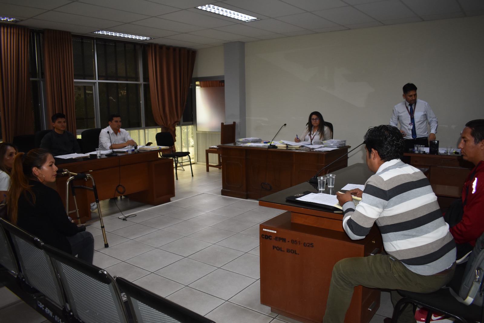 Plan de descongestionamiento programa 130 audiencias en Cochabamba para beneficiarios de medidas sustitutivas a la detención