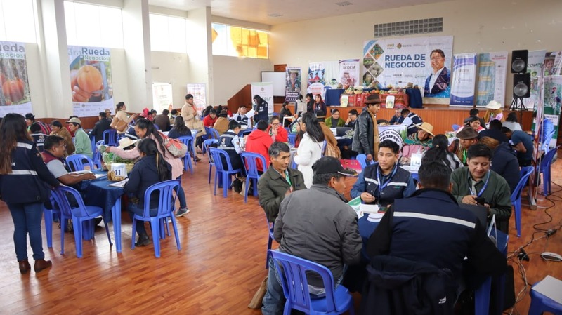 Rueda de negocios para el subsidio proyecta hasta Bs 10 millones en intensiones de negocios