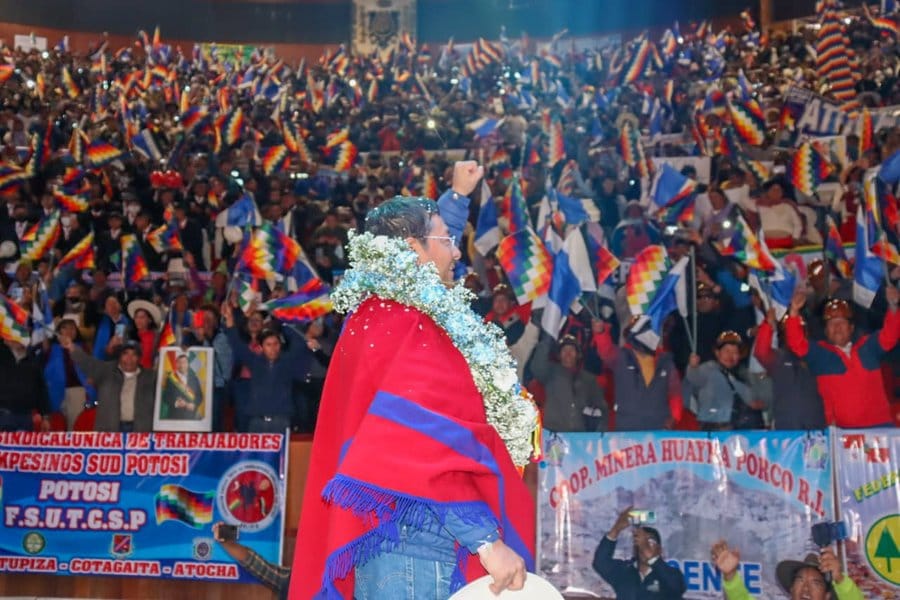 Prada: El presidente Arce construyó de forma colectiva el modelo económico que muestra su fortaleza