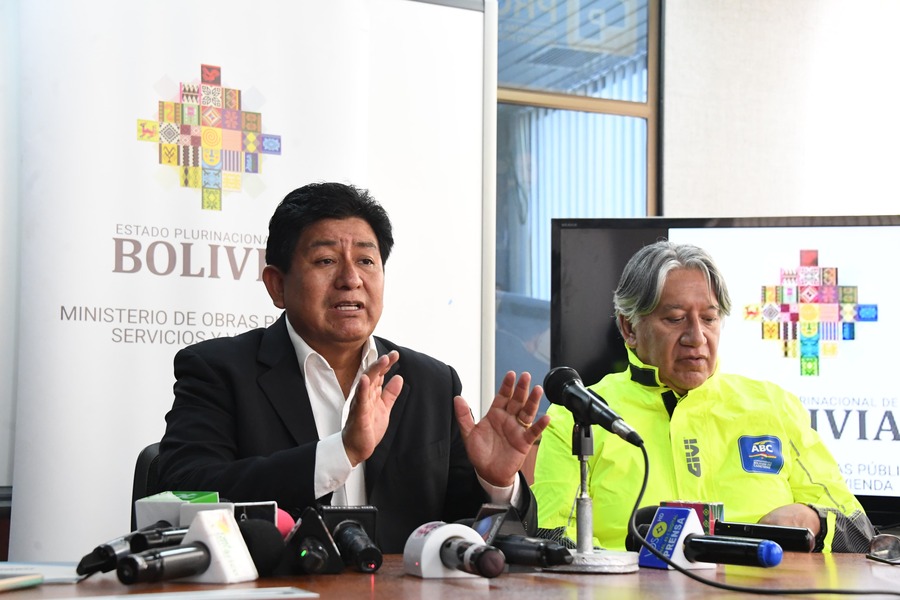 ABC y transportistas inspeccionarán avances en tramos carreteros del Trópico de Cochabamba