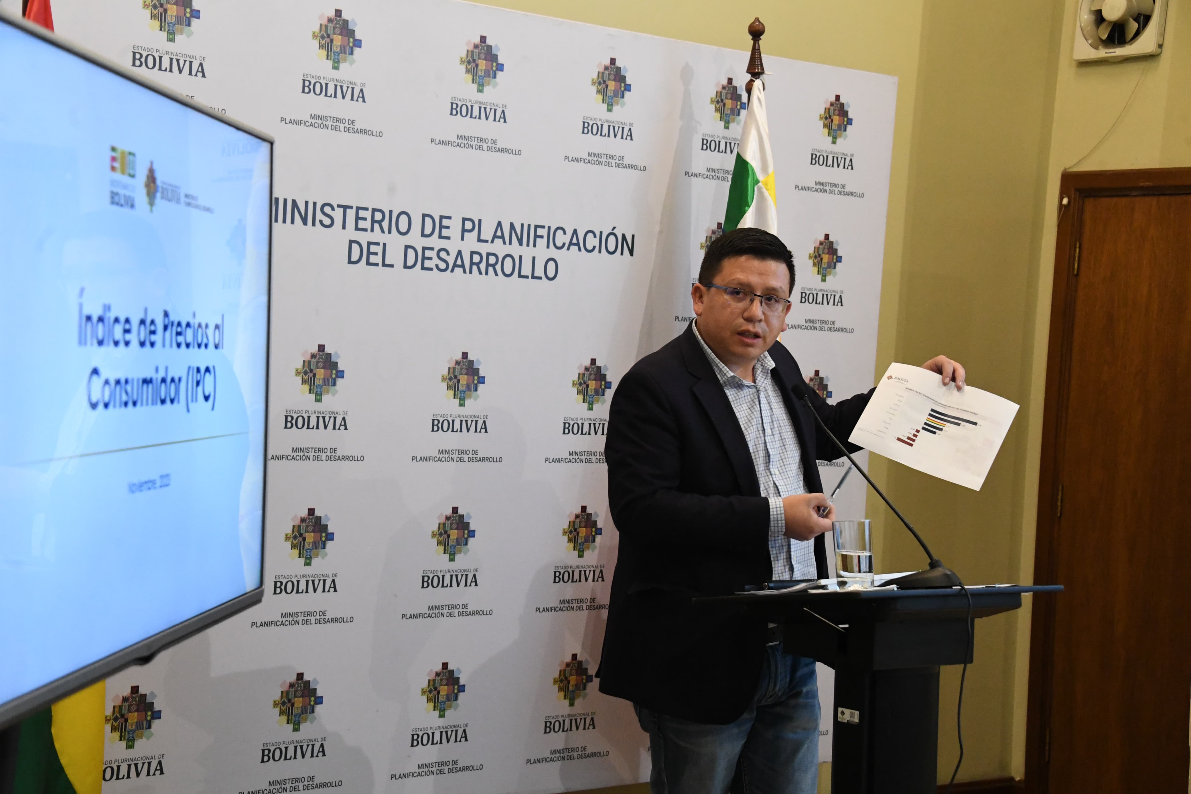 Bolivia registra a noviembre 1,48% de inflación y está entre las primeras economías con estabilidad de precios