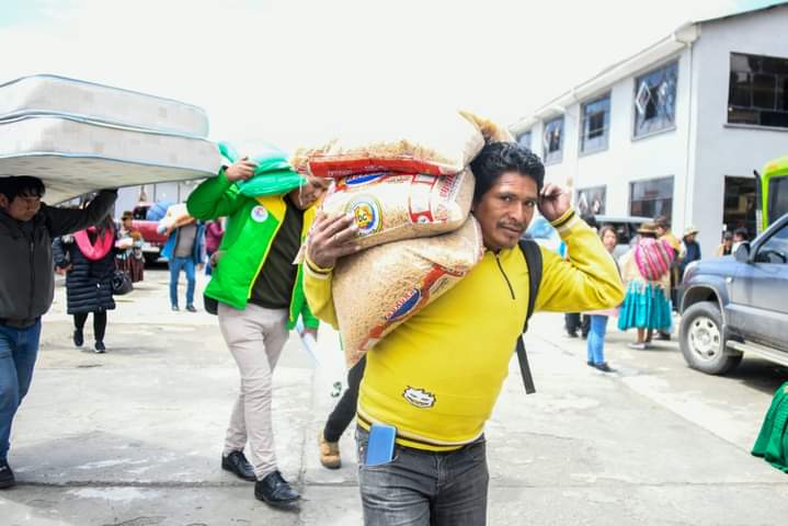 Gobierno entregó 719 toneladas de ayuda humanitaria a damnificados por desastres naturales 