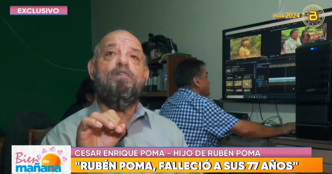 Rubén Poma, del programa Jenecherú, dejó al país un legado “muy grande y fuerte”
